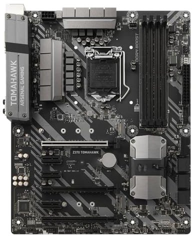 Placa Madre Placa Base Fit For MSI Z370 Tomahawk 64GB M.2 HDMI LGA 1151 DDR4 ATX Z370
