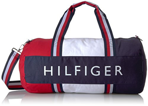 Tommy Hilfiger Patriot Colorblock Seesack, Navy/Rot/Weiß, Einheitsgröße, Duffle Bag Patriot Colorblock