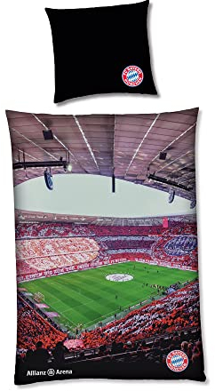 FC Bayern München Bettwäsche - Allianz Arena - 2teilig 135 x 200 cm FCB