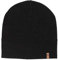 FJALLRAVEN Unisex Merino Lite Black Hat, Schwarz, Einheitsgröße EU