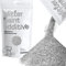Hemway Glitter Paint Additive - Silver | Fine Metallic Flakes for Adding Sparkle to Paints & Wood Varnish | Add to Emulsion, Acrylic & Latex for Indoor Sparkly Walls | 100 g