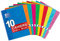 OXFORD Classique Lot de 10 Cahiers Agrafés Grands Formats 24 x 32cm 96 Pages Petits Carreaux 5 x 5mm Couleurs Assorties