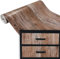 DecoMeister Klebefolien in Holz-Optik Holzfolien Deko-Folien Holzdekor Selbstklebefolie Möbelfolie Selbstklebend Holz Folie für Möbel nach Maß Holz-Maserung 90x100 cm Holz Rustikal