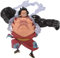 Banpresto Figura de Acción Monkey D. Luffy Gear4 - King of Artist - One Piece 13cm