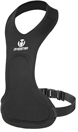 LOVIVER Fischen Und Jagen Brustpolster 3 Mm Neopren Brustweste Zum Tauchen, Schwarz, 8mm