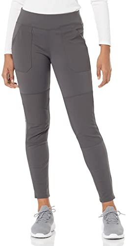 Carhartt Damen Force Lightweight (Regular and Plus Size) Leggings, Oyster Gray, S
