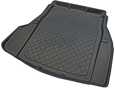 PPH Gummierte Laderaummatte Kofferraumwanne für BMW 5 E60 ab 2003- mit linker und rechter Ausbuchtung