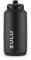 ZULU Goals 64oz Water Bottle Half Gallon Stainless Steel Jug with Straw, Leak Proof Lid and Handle, Vacuum Insulated Double Walled Reusable Metal Jug Perfect for Gym, Home, and Sports, Black
