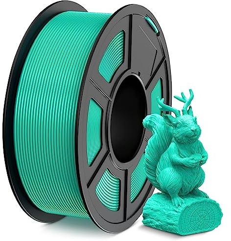 SUNLU PLA Filament 1.75mm, 3D Drucker Filament PLA 1.75mm +/- 0,02mm, Einfach zu Verwenden, Anfängerfreundlich, Passend Für Sie Meisten FDM 3D Drucker, 1KG Spule. (Verde Menta)