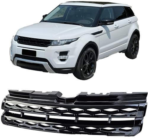 Sport Kühlergrill Schwarz Glanz passt für Range Rover Evoque L538 2011-2015