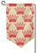 Breaux Dekorative Flagge mit rotem Krone, 32,5 x 45,7 cm, für den Außenbereich, kleine Flagge (nur Flagge)