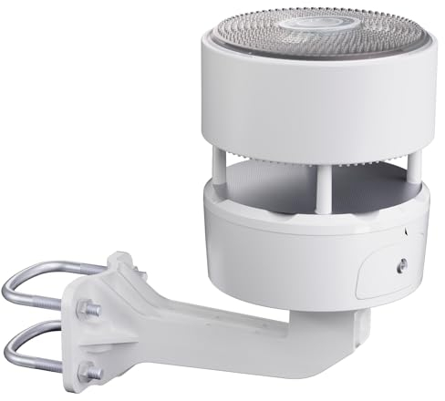 ECOWITT WS85 Sensore meteo per stazioni meteo/console WS3800/WS3900/HP2560, unità da giardino all'aperto con pannello solare incorporato/misuratore di pioggia/sensori di velocità/direzione del vento