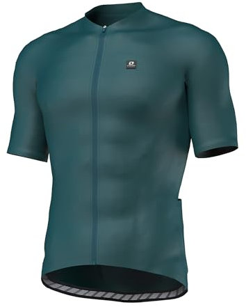 LAMEDA Radtrikot Herren Kurzarm Sommer MTB Rennrad Trikot Fahrradtrikot Kurz Atmungsaktive Schnell Trocknend Elastisch Reflektierend Anti-Rutsch Grün L