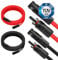 SIGA Solarkabel 6mm² 2x5m Verlängerungskabel Set Rot & Schwarz Verlängerung Solar PV Kabel MC4 Stecker Solarpanel Balkonkraftwerk Solarstecker