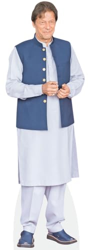 Imran Khan (Blue) Pappaufsteller mini