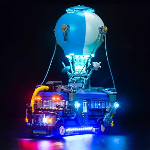 Fernbedienung Licht-Kit Kompatibel mit Lego 77073 Battle Bus (Kein Modell), Led Beleuchtungs Set Compatible with Battle Bus Kreative Spielzeug