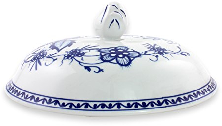Eschenbach Porzellan Group Romantika Zwiebelmuster Terrine Deckel 3, 35 l, Porzellan, 1 x 1 x 1 cm