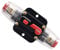 RKURCK 12V-24V DC 100 Amp Circuit Breaker, Fuse Holder, Inline Fuse Block For Car Audio Solar Inverter System Protection (100A)