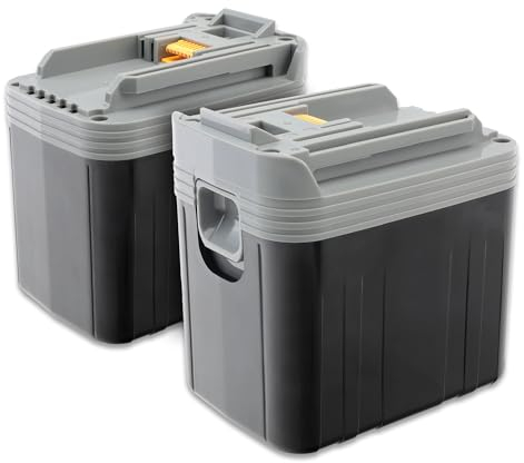 CELLONIC 2X Akku kompatibel mit Makita BMR100, BHR200, BLS820, BSR730, BTW200, BDF460, BHP460, BJR240, BML240 24V 3.3Ah NiMH