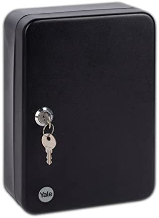 Yale YKB/200/BB2 YKB/200/BB2-Armario para Llaves Unidades, Color Negro, 20 Schlüssel