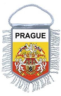 Akachafactory Wimpel Mini Flagge Fahne flaggen miniflagge Praha prag Tschechien