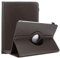 Cadorabo Funda para Tableta Compatible con ASUS Zenpad 8.0 (8.0) (Z380M) en MARRÓN - Funda Protectora de Cuero sintético con función de Soporte - Estuche de 360 ​​Grados con Banda elástica