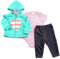 ZIYIUI - Puppenkleidung für Neugeborene Puppe, Rock und Stirnband für mit Kleid und Schuhen20-22 Puppen (50-55 cm), 3er Set