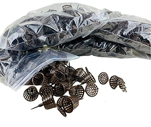 SUCHUANGUANG 100 Piezas/Paquete Cesta de Fertilizante para Maceta Osmocote Bonsai Plantas de orquídeas cestas de Fertilizante