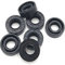 NBR Wellendichtring TC * 32-72-25 * 4/5/6/7/8/9/10/12/15 zweilippig Feder Rotary, 25x32x6mm 2Pcs