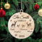 Familie Christbaumschmuck mit Namen