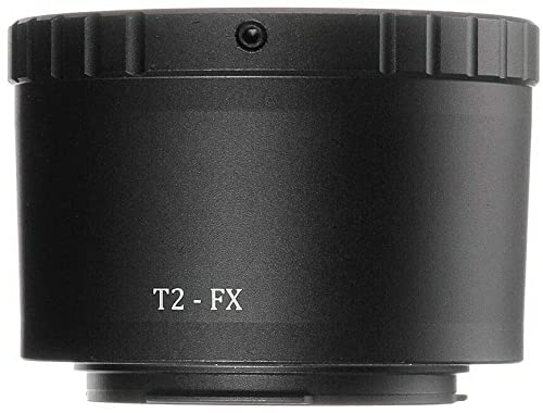 Hersmay T2 auf FX,T Objektivadapter für Fujifilm X Mount FX Fuji Kamera X-A1,X-A2,X-A3,X-A5,X-M1,X-E1,X-E2,X-E2S,X-T1,X-T2,X-T10,X-T20,X-Pro1,X-Pro2