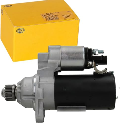HELLA 8EA 011 612-871 Starter/Anlasser - 12V - 2.2kW | Kompatibel mit: MAN TGE Bus, TGE Kasten, TGE Pritsche/Fahrgestell, VW CALIFORNIA T6 Camper, CRAFTER Bus, CRAFTER Kasten