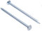 Nails for Wood Flat Round Head 150mm (Pack of 20) Zinc Plated Nail Galvanized Heavy Duty for DIY and Crafts Home Decor Woodwork Furniture Hanging Pictures Construction (150mm x 5mm)