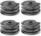 Viilich 4 Bobine di Filo per Bobine Trimmer Bosch, Bobina di Ricambio per decespugliatore Bosch F016800351 Art 24, 27, 30 e Art 30-36 LI (6,1m x Ø 1,65 mm)