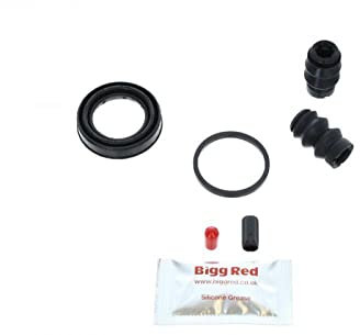 Bigg Red - Brake Caliper Seal Repair Kit - Rear Left & Right - Fits BOSCH Single 38mm dia Piston Calipers - Compatible with Select Models - 203880S