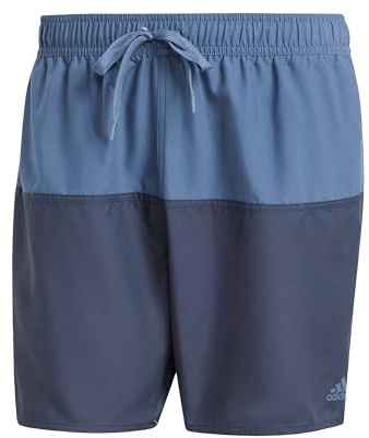 adidas Herren Colorblock CLX Swim Shorts, Preloved Ink/Legend Ink, XXL