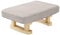 GDWD Rechteckiger Fußhocker Sitzhocker, Hocker mit Holzfüßen, Gepolsterte Sitzfläche, Sitzbank Fußbank, Fusshocker Polsterhocker Tritthocker Fußablage, Pouf Sitzpuff für Wohnzimmer, Schlafzimmer (B)