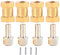 Yctze Ales De 1 10 Rc De 12 Mm 12 Mm 15 Mm 17 Mm Messing Combiner Zubehör für Scx10 90046 90047 1 10 Rcwler Car Rc Spurverbreiterung 1 10 (17mm)