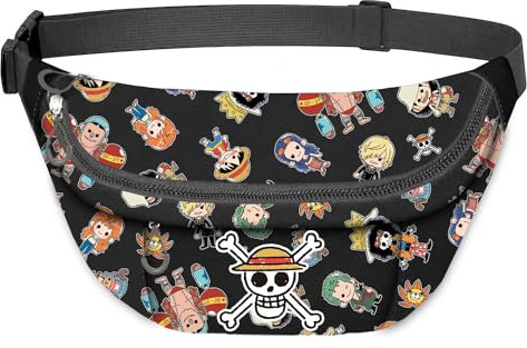 One Piece Skull-Smart Gürteltasche, Braun, 32 x 16 cm