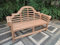 Emporium Furniture Garden Bench Extra Thick LUTYENS Outdoor Premium Quality Teakwood Bench (Fully built Bench)