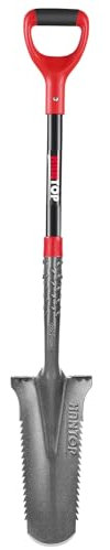 Dräneringsspade grävspade spade spade trädgård spade spade för djup grävningstransplantation, 112 cm