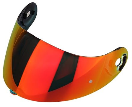 SZSMHL Helmvisier, X-lite X-803 X-803RS UCX802 UV-Windschutzscheibe Motorradhelmvisier C-as-co Motorradzubehör X-803 RS(Deep Revo Red)