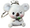 GMBYLBY Porte-clés Animal de Dessin Animé Unique Pendentif et Décoration pour Sac à Dos, Voiture - Koala à Feuilles