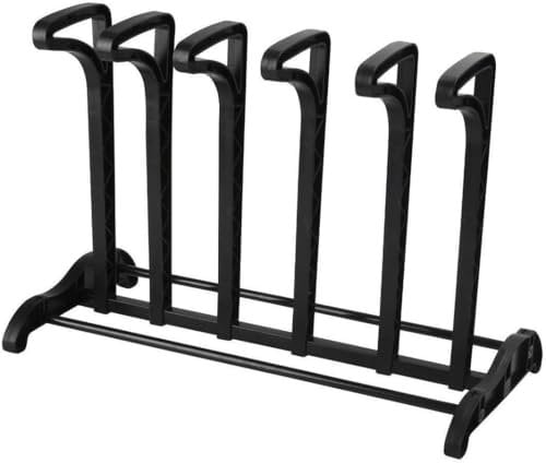 Marco Paul Welly Boot Storage Rack - Free Standing Sturdy Metal Boot Stand Shoe Storage Organiers for Indoor & Outdoor Use Fits 3,4,5 pairs of Boots (Boot Rack 4)