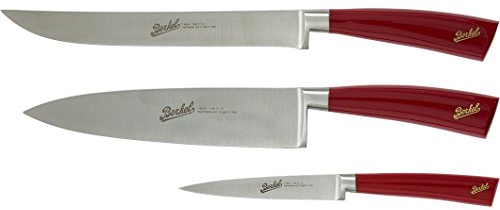 Berkel Elegance Set 3 coltelli chef Rosso