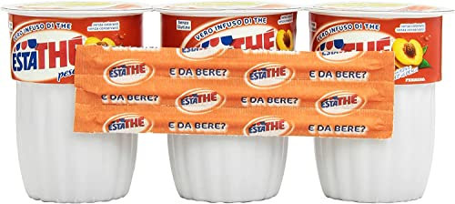ESTATHE' 24 Confezioni the pronto brick pesca bicchiere 200ml 3 pezzi