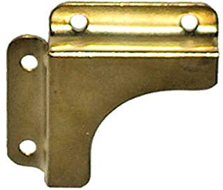 Mobila RS01588 Angoli per Fissaggio specchi, in Ferro ottonato, 4 Pezzi, Ottone, 4 unità