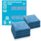 e-cloth Chiffon de Nettoyage Multi-Usage, Microfibre, Bleu, Pack de 8