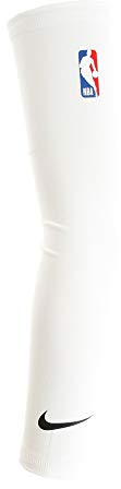 NIKE NBA Shooter Sleeve 2.0 Black/White S-M, weiß, Einheitsgröße