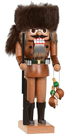 KWO Nussknacker Entenj?ger - 26 cm Braun